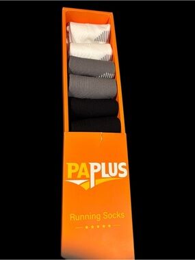 PAPLUS Ankle Compression Socks for Women 6 Pairs, Running Socks